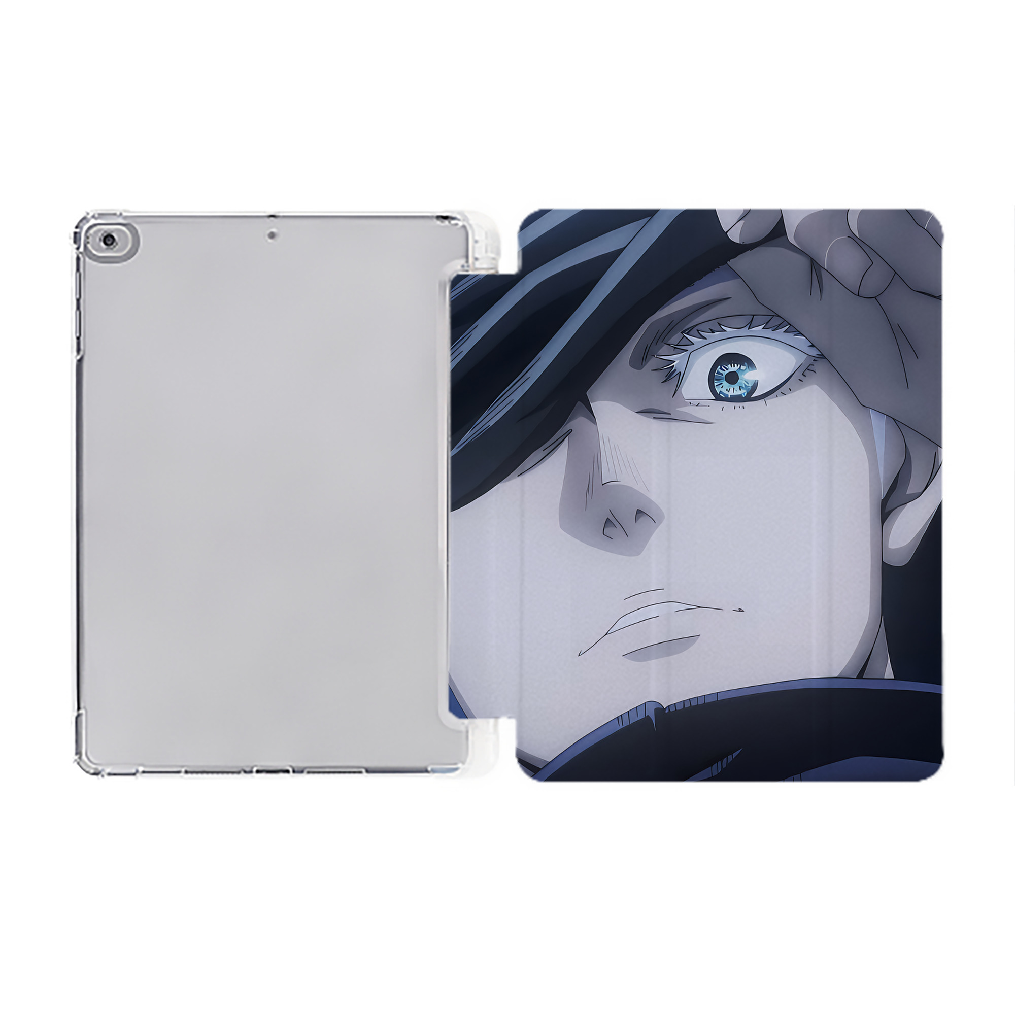 （画像用） SPY×FAMILY间谍家家酒 IPad ケース ペン収納付き 三つ折りスタンド PUレザー×シリコン 対応機種9.5/10.5/10.9インチ